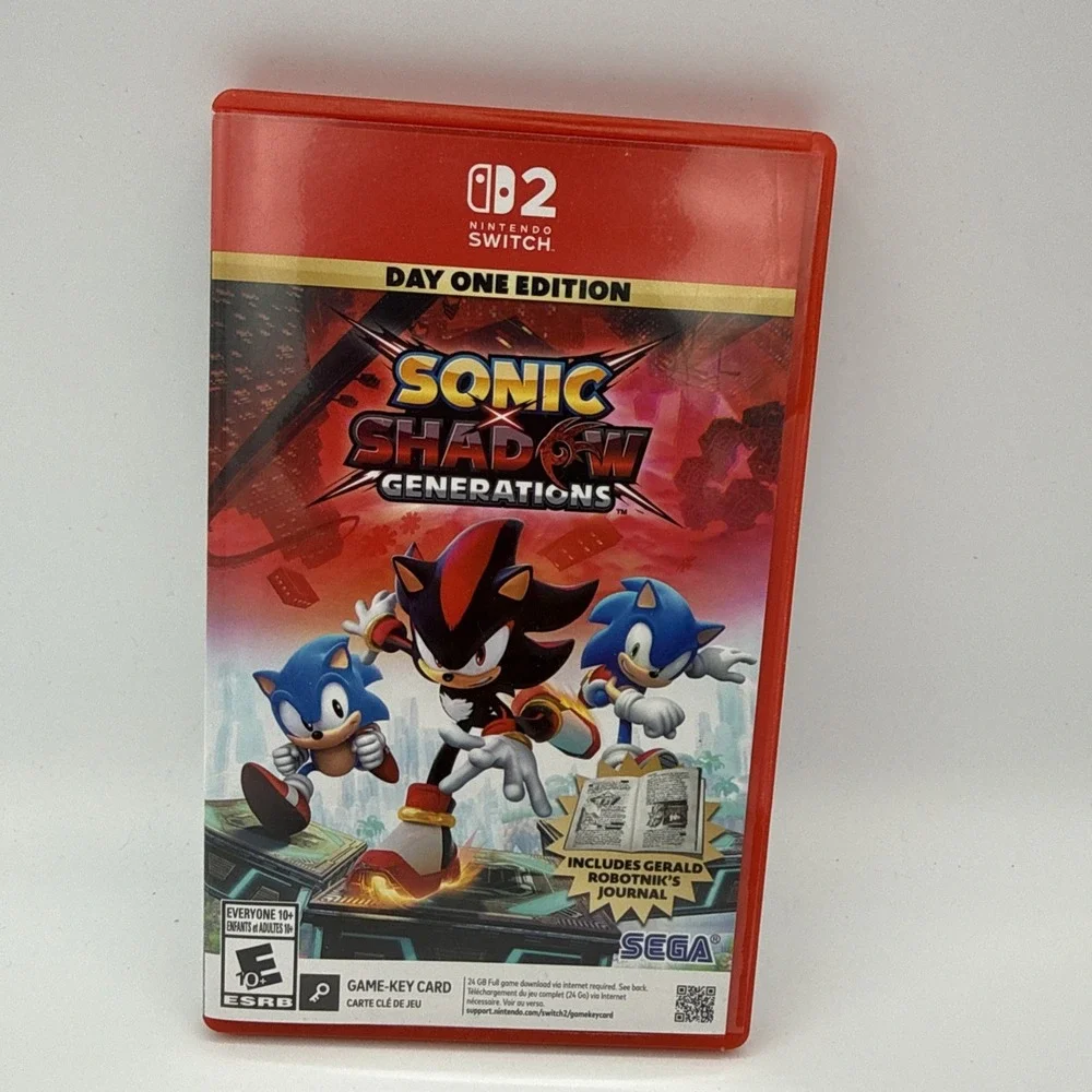 Sonic X Shadow Generations - Nintendo Switch 2 Game-Key - Open - Case